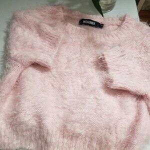 Missguided Short Sleeve Crop Sweater